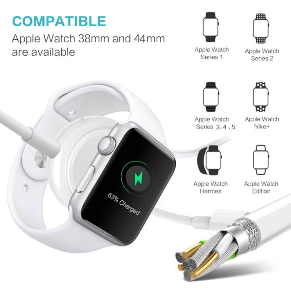 Watch Charger Magnetic Charging Cable for iWatch - Imagen 3