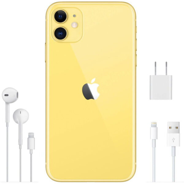 Apple iPhone 11 64GB Yellow Fully Unlocked - Imagen 4